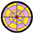 Animated darts graphic